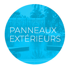 Panneaux extérieurs